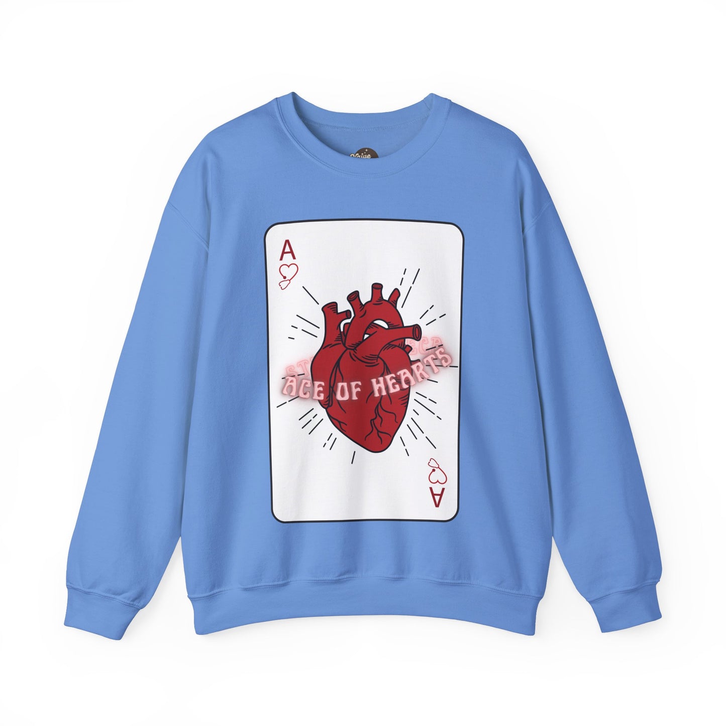 ACE OF HEARTS | Unisex Heavy Blend™ Crewneck Sweatshirt