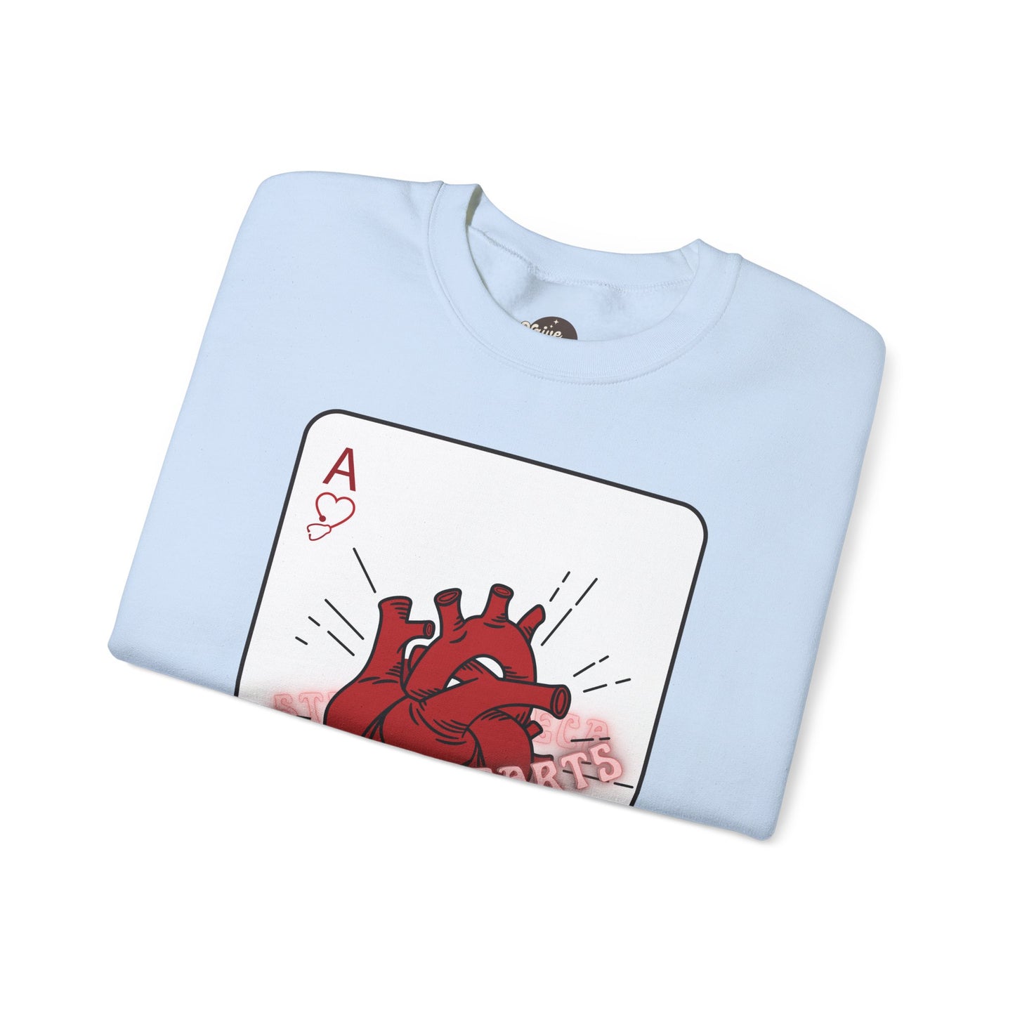 ACE OF HEARTS | Unisex Heavy Blend™ Crewneck Sweatshirt