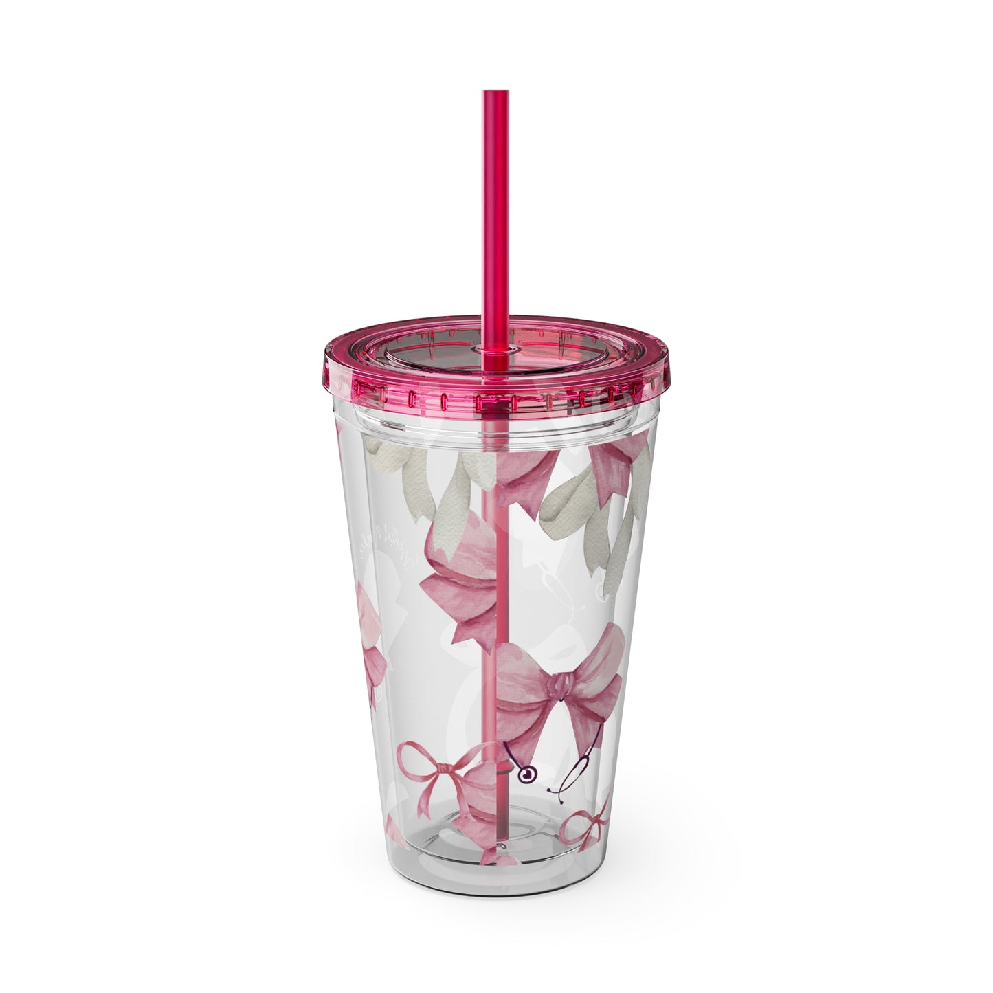 ESSENTIAL BOW | Tumbler with Straw