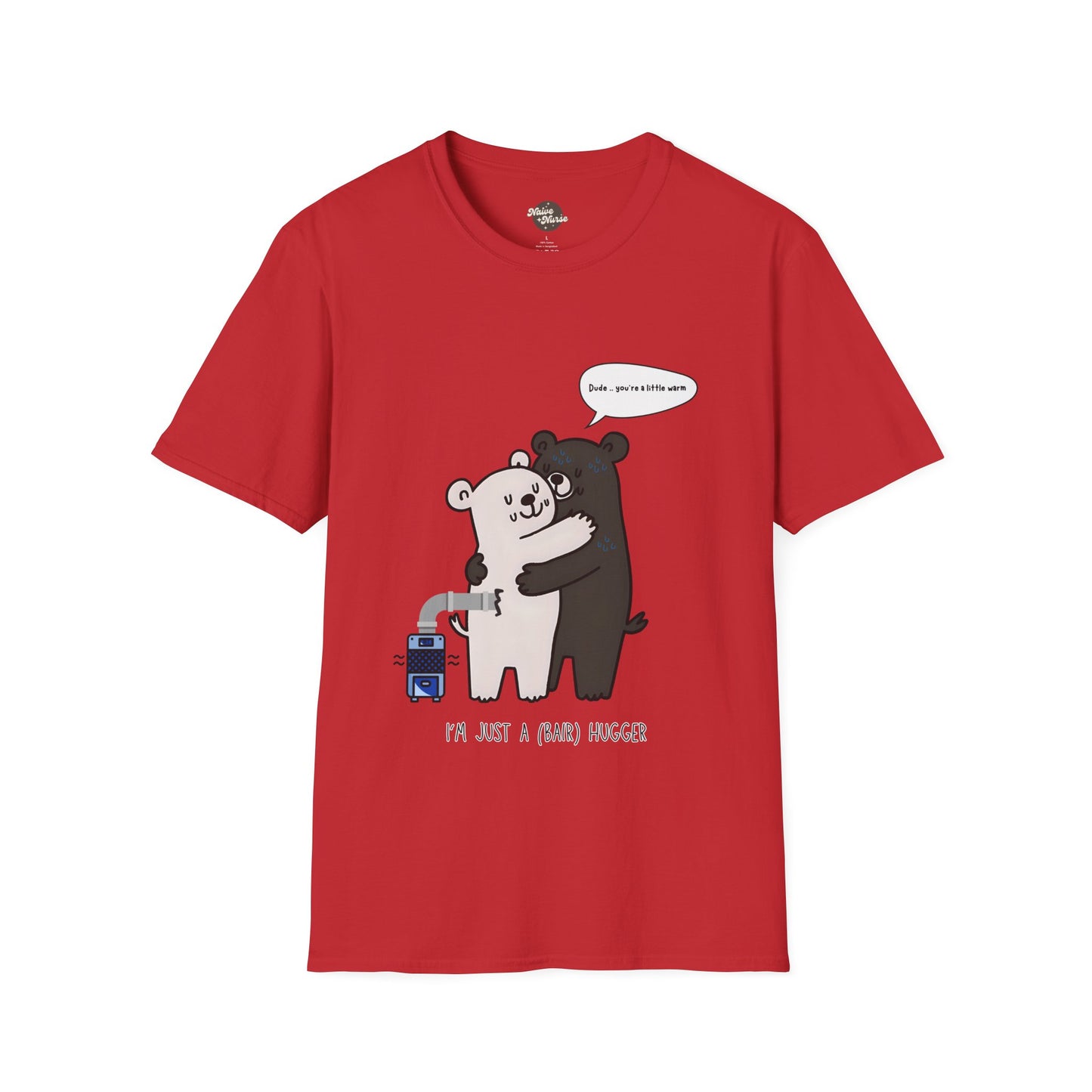 BAIR HUGGER | Unisex Softstyle T-Shirt
