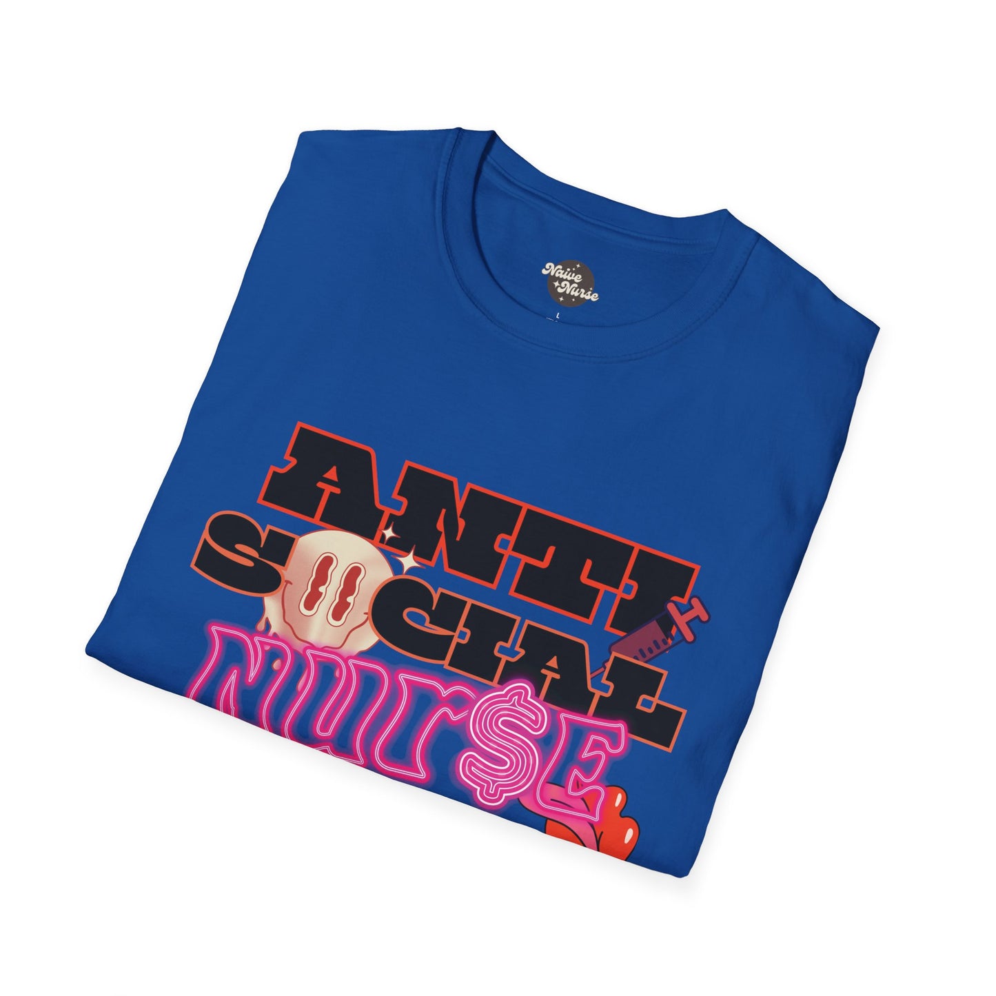 ANTISOCIAL NURSE CLUB | Unisex Softstyle T-Shirt