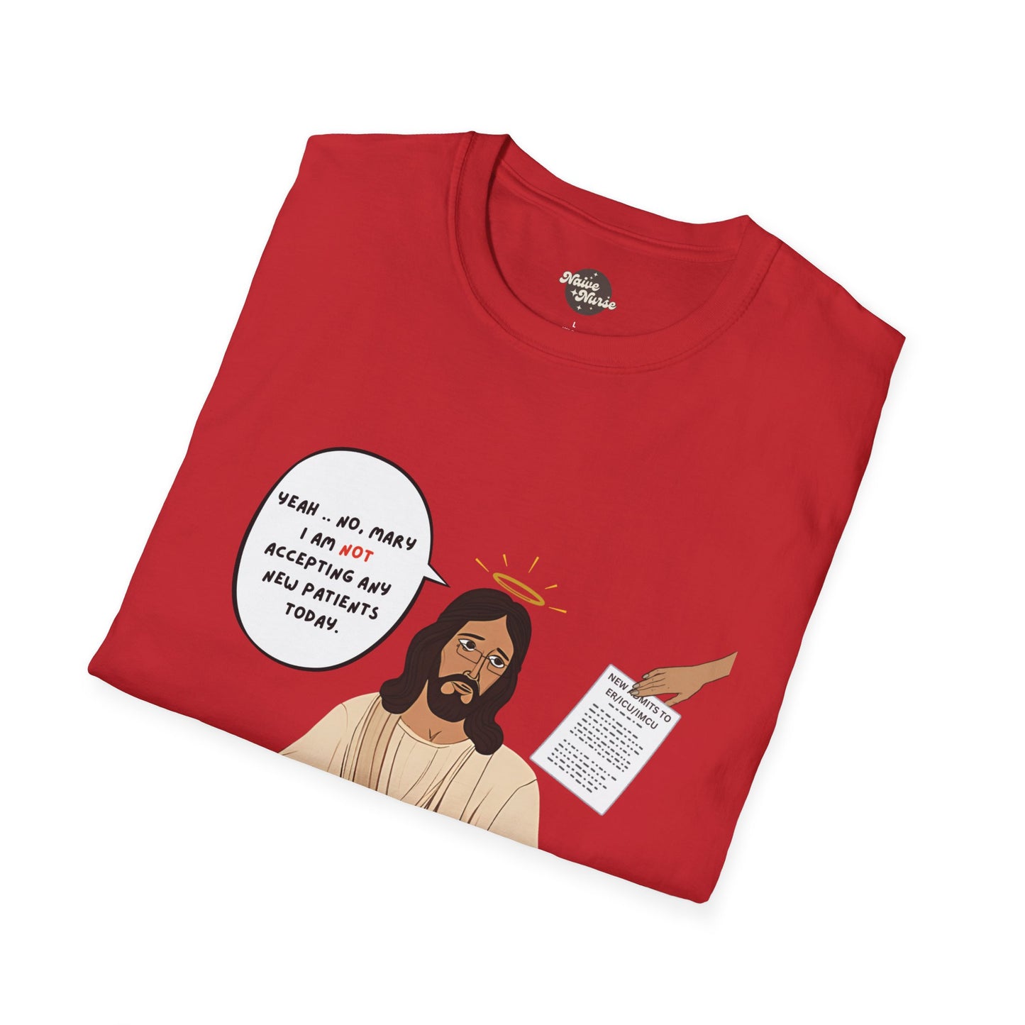 NO NEW PATIENTS | Unisex Softstyle T-shirt