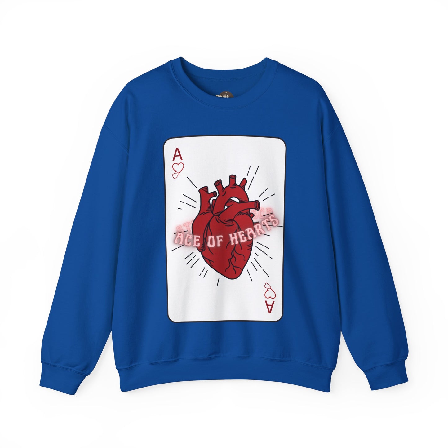 ACE OF HEARTS | Unisex Heavy Blend™ Crewneck Sweatshirt