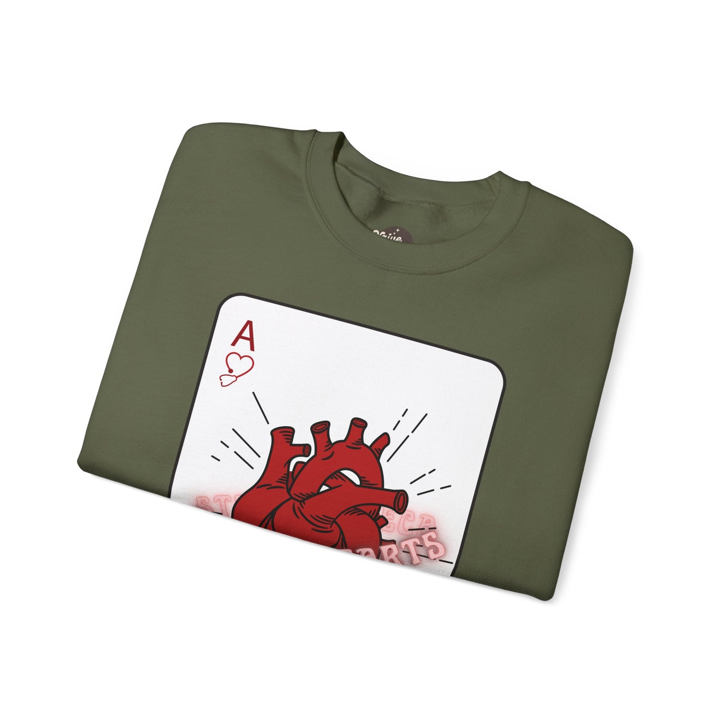 ACE OF HEARTS | Unisex Heavy Blend™ Crewneck Sweatshirt