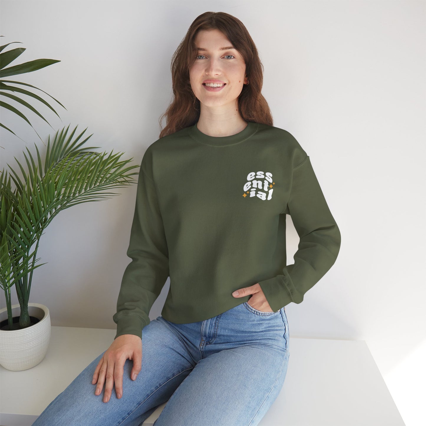 ESSENTIAL ORIGIN | Unisex Heavy Blend™ Crewneck Sweatshirt