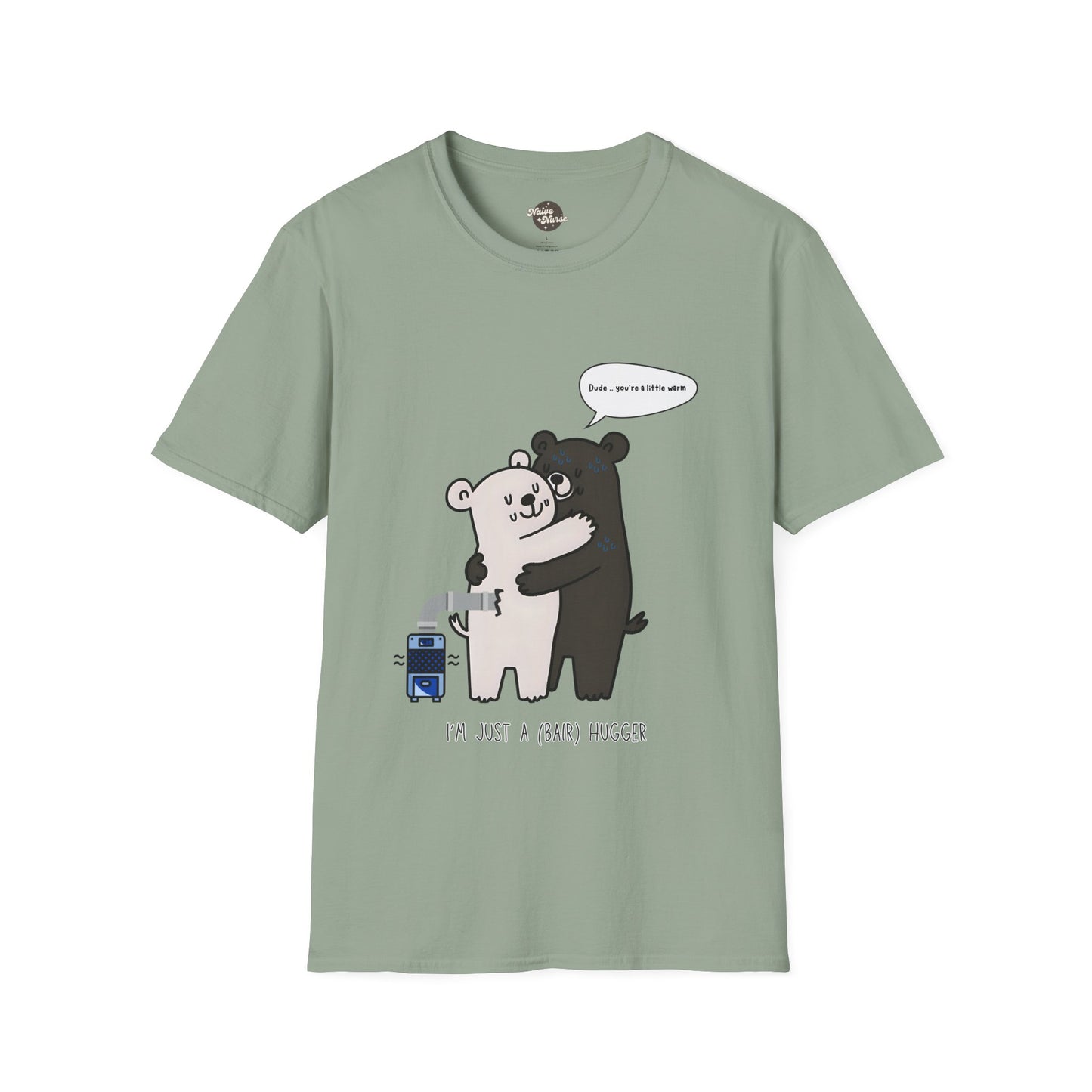 BAIR HUGGER | Unisex Softstyle T-Shirt