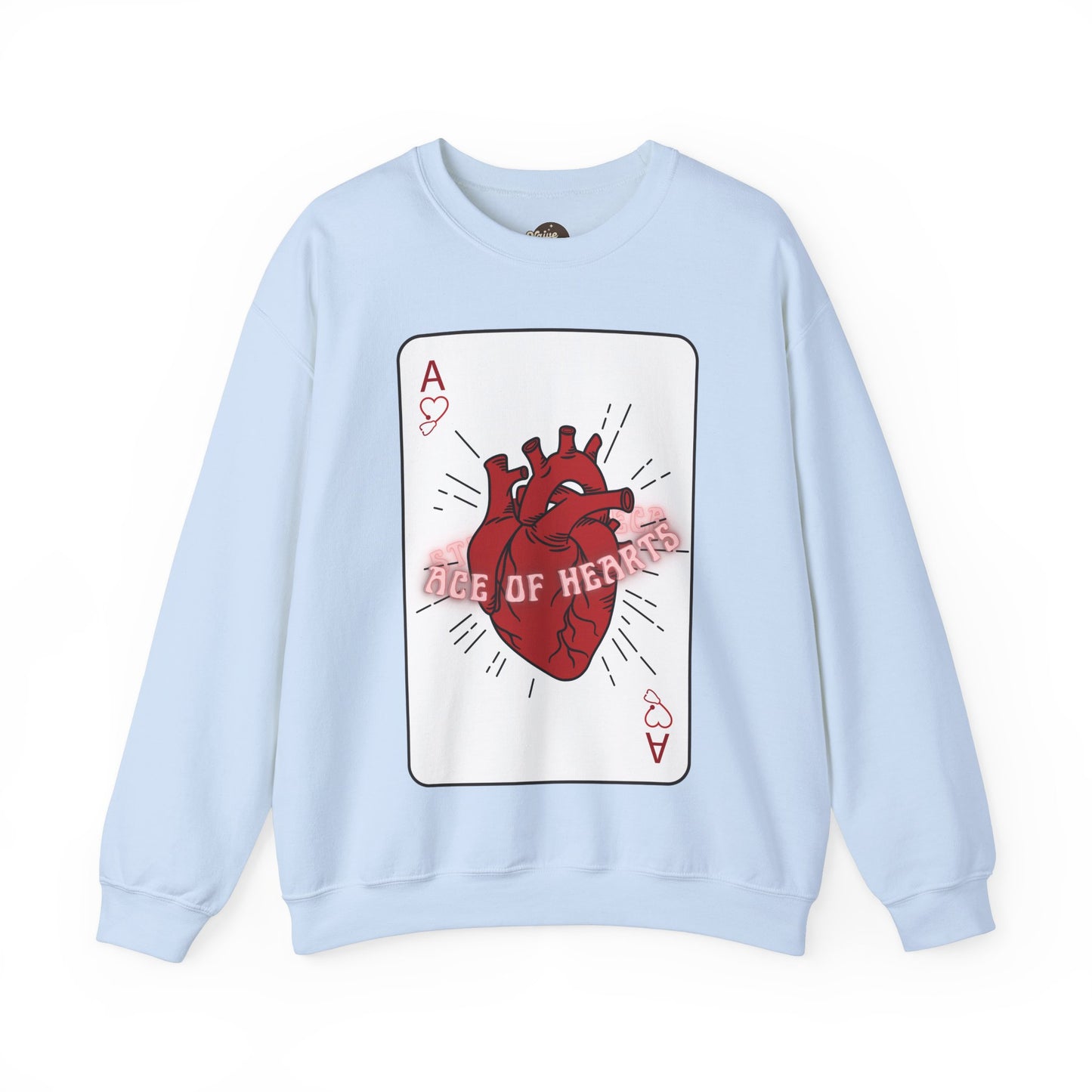 ACE OF HEARTS | Unisex Heavy Blend™ Crewneck Sweatshirt