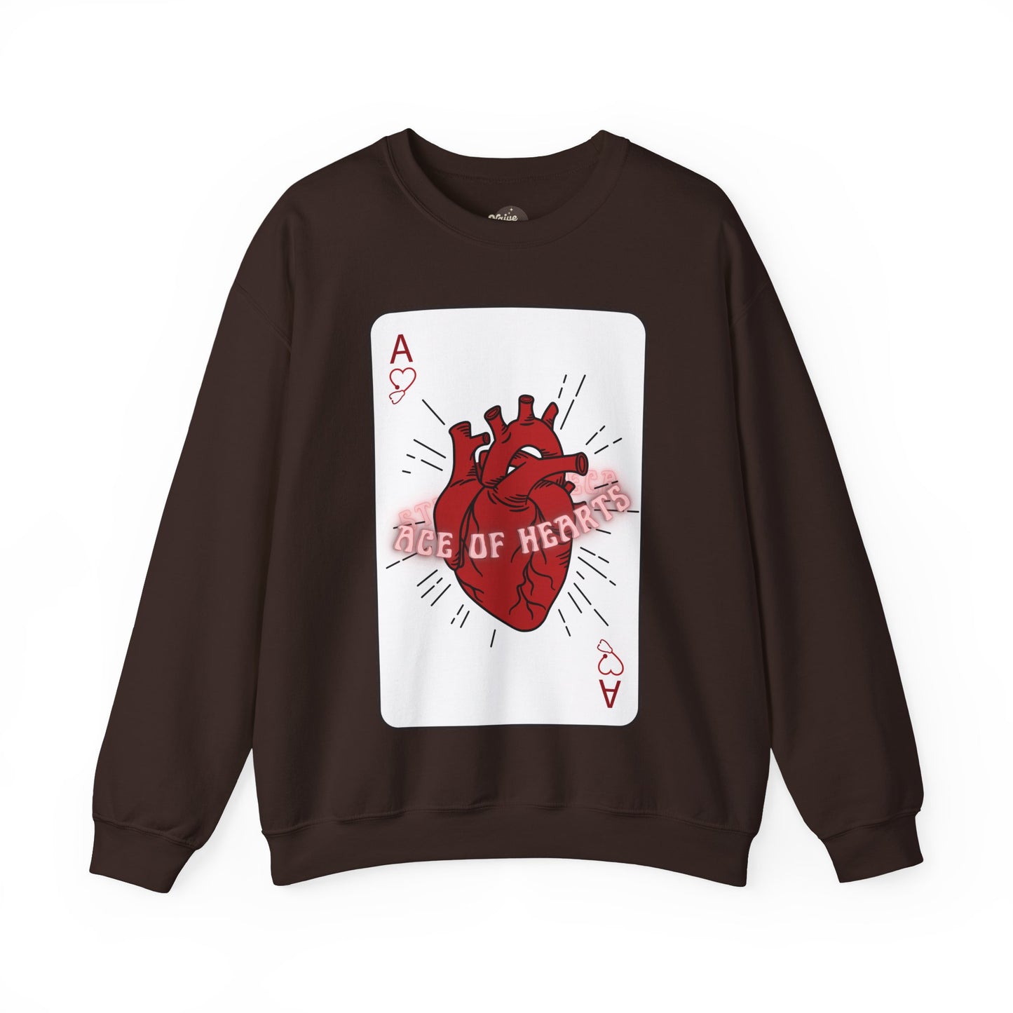 ACE OF HEARTS | Unisex Heavy Blend™ Crewneck Sweatshirt
