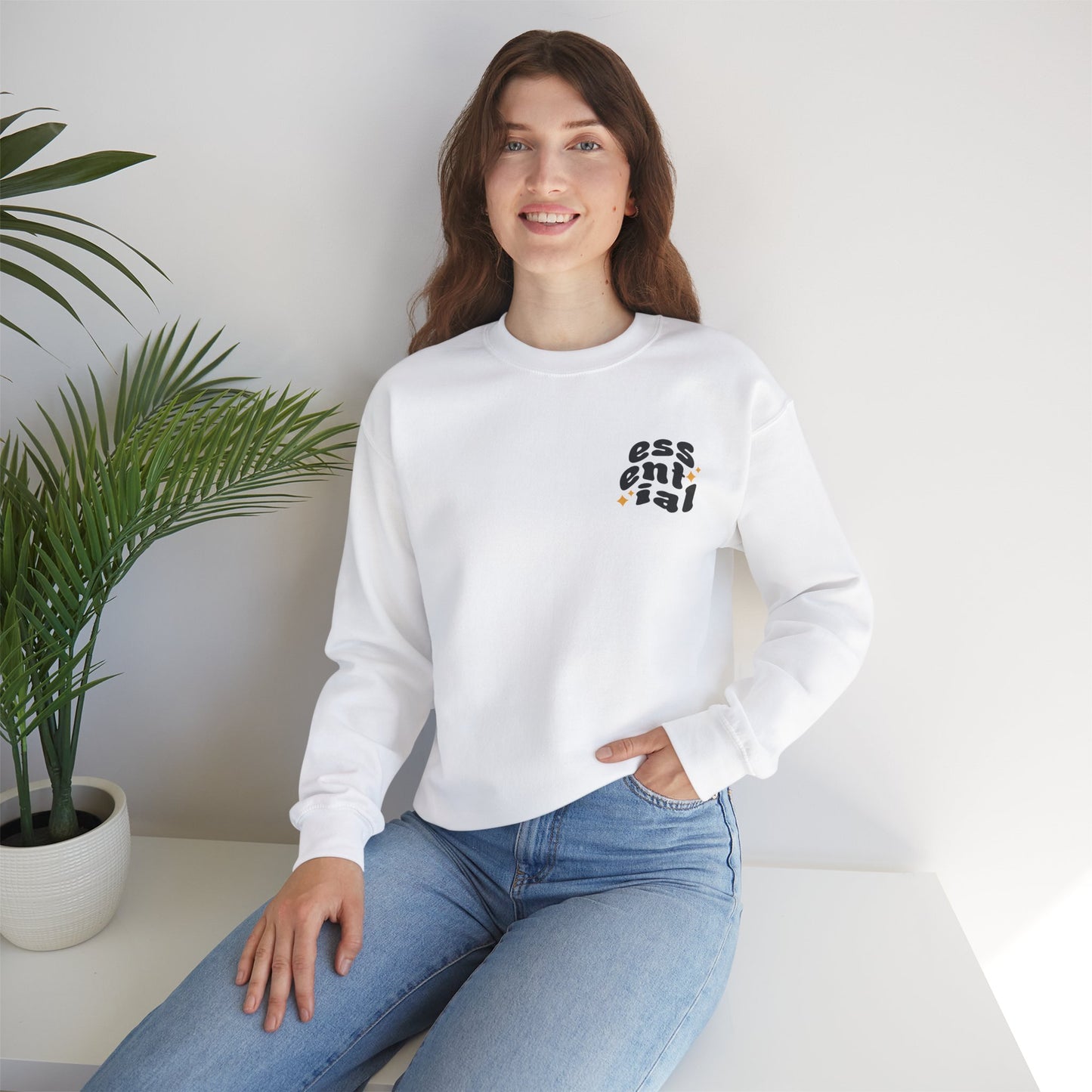 ESSENTIAL ORIGIN | Unisex Heavy Blend™ Crewneck Sweatshirt
