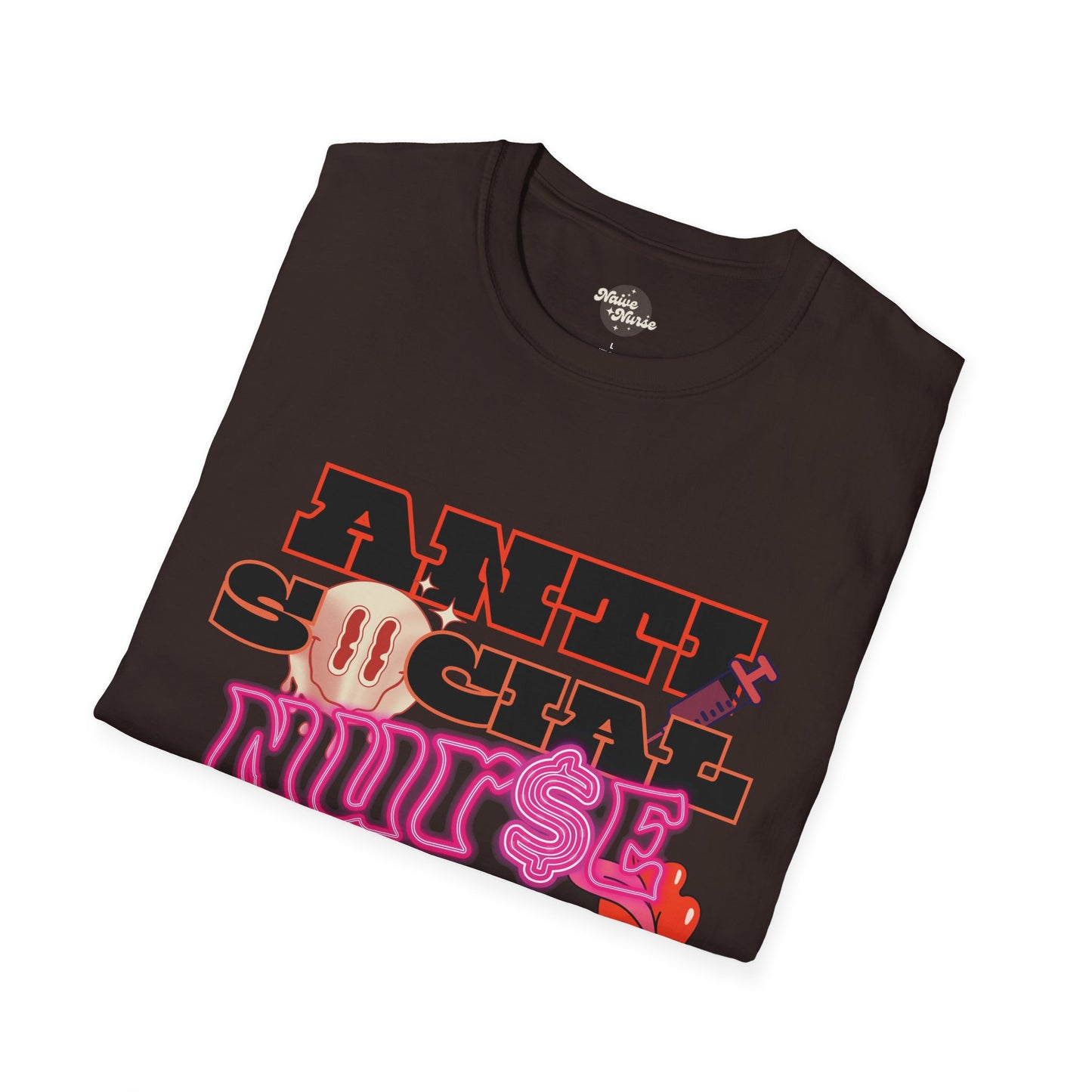 ANTISOCIAL NURSE CLUB | Unisex Softstyle T-Shirt