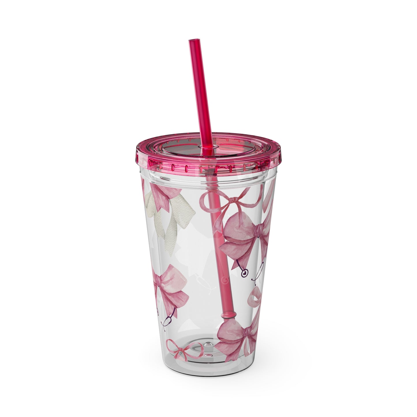 ESSENTIAL BOW | Tumbler with Straw