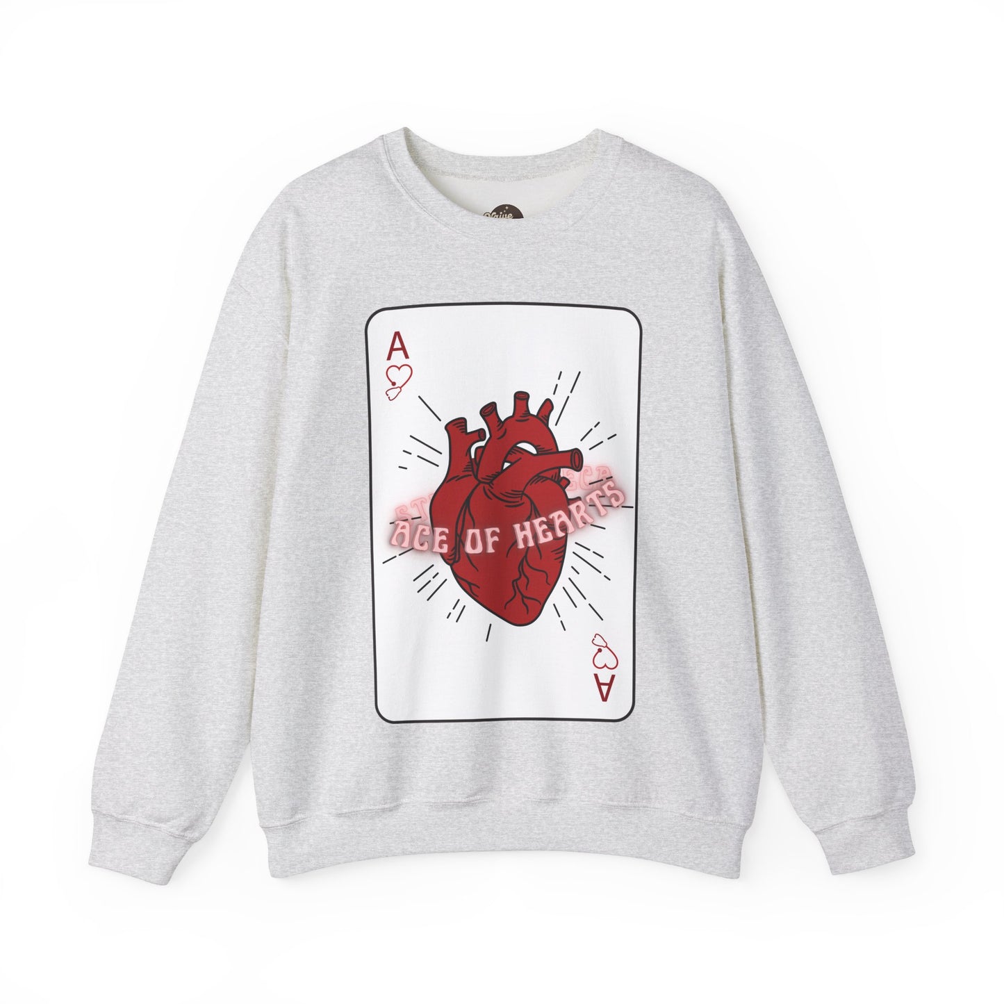 ACE OF HEARTS | Unisex Heavy Blend™ Crewneck Sweatshirt