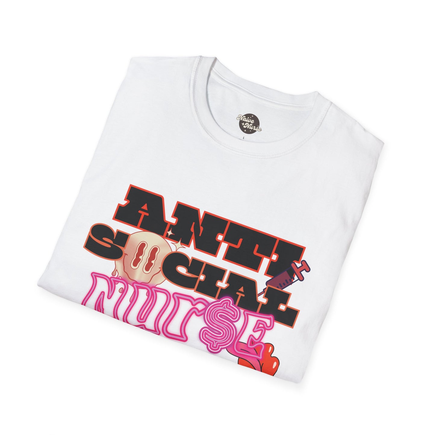 ANTISOCIAL NURSE CLUB | Unisex Softstyle T-Shirt