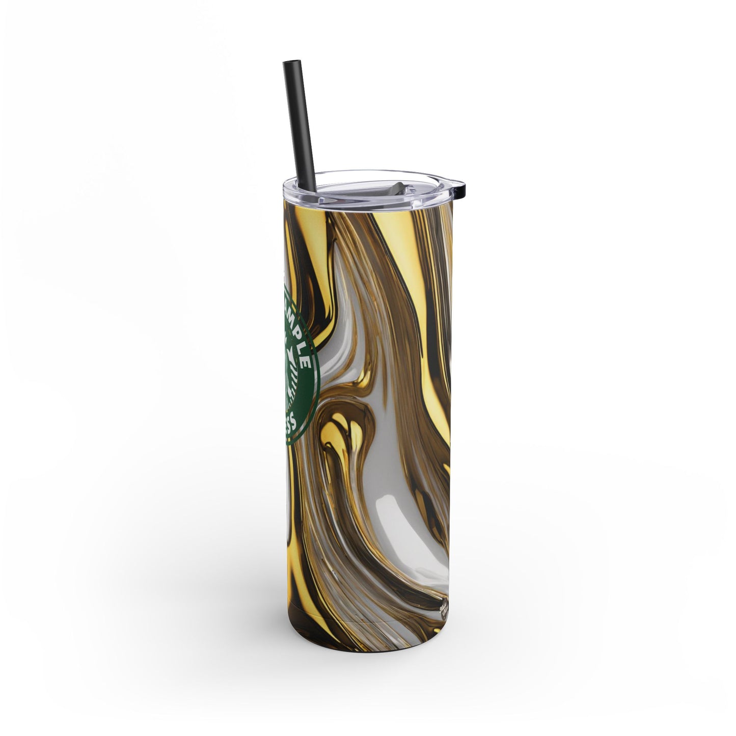 URINE SAMPLE EXCESS | Skinny Matte Tumbler, 20oz