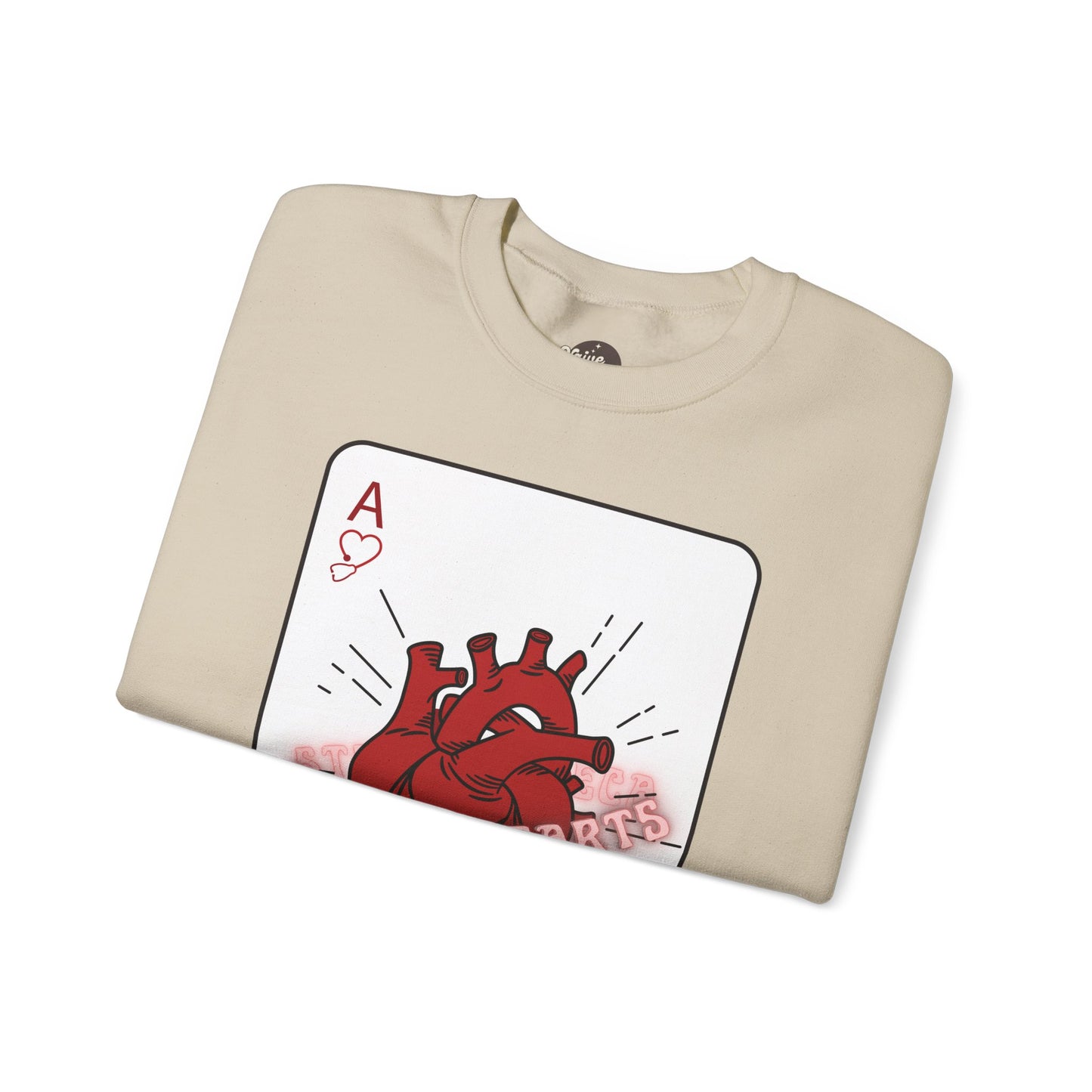 ACE OF HEARTS | Unisex Heavy Blend™ Crewneck Sweatshirt