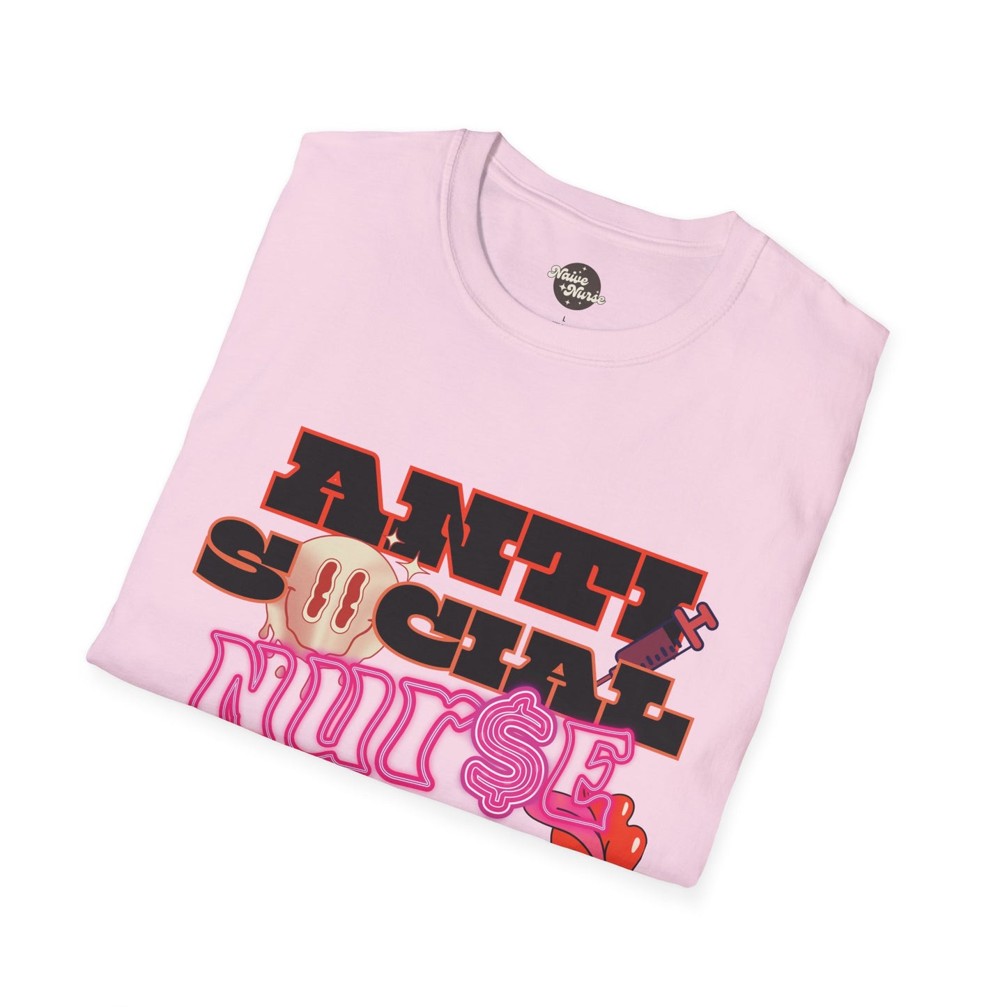 ANTISOCIAL NURSE CLUB | Unisex Softstyle T-Shirt