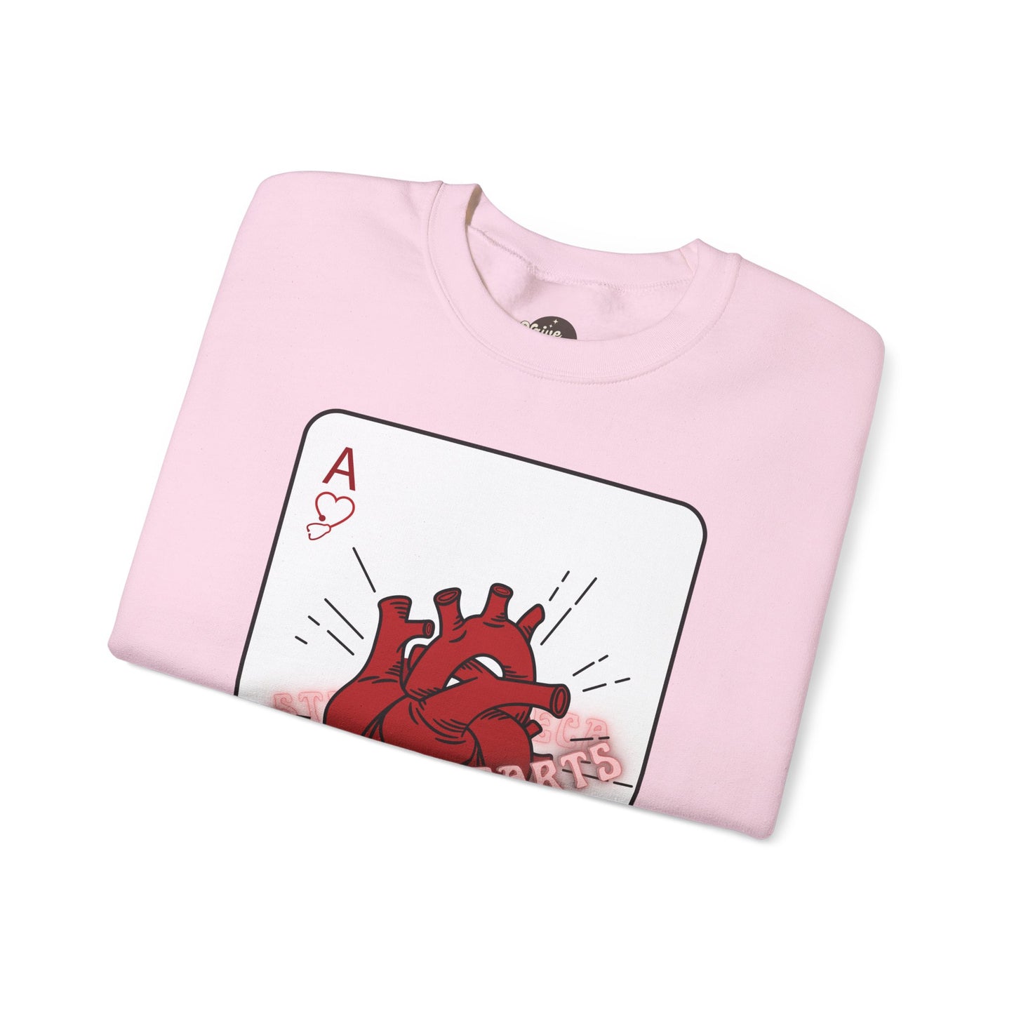 ACE OF HEARTS | Unisex Heavy Blend™ Crewneck Sweatshirt