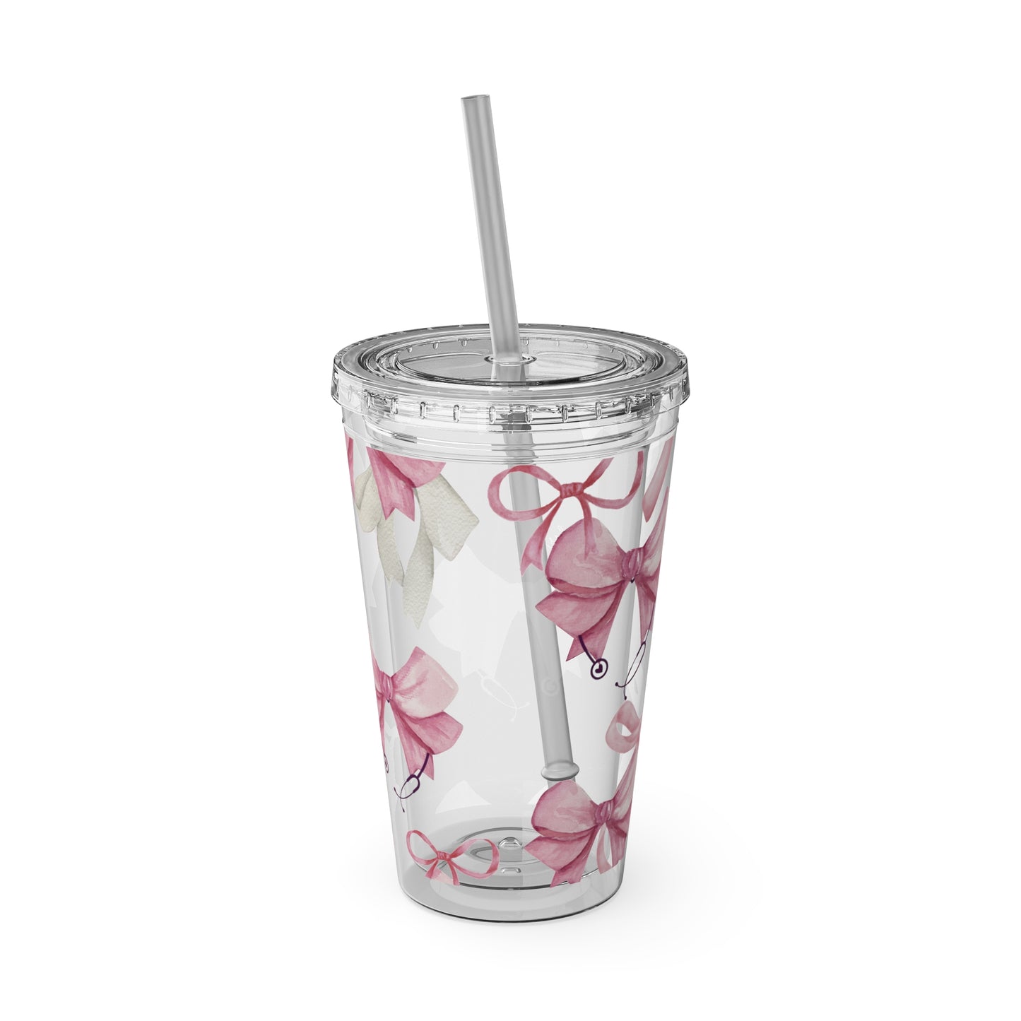 ESSENTIAL BOW | Tumbler with Straw