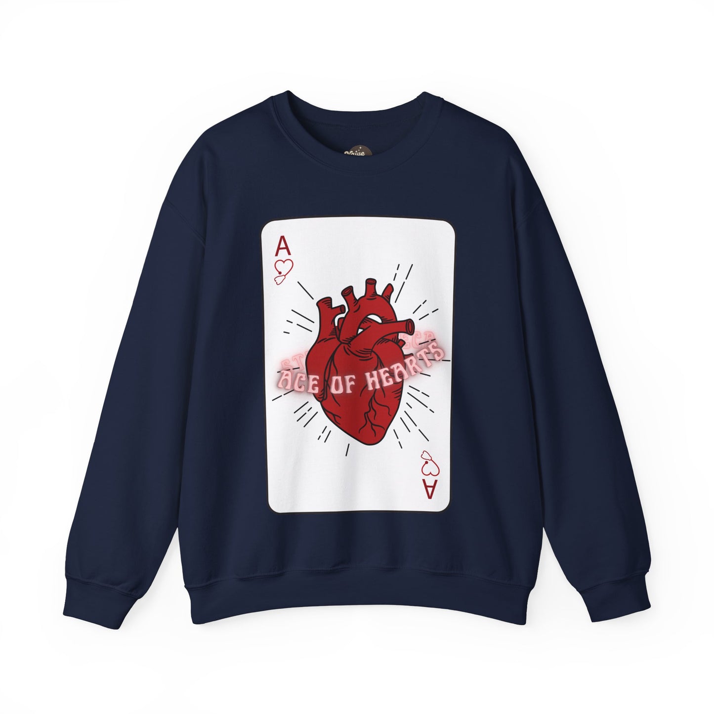 ACE OF HEARTS | Unisex Heavy Blend™ Crewneck Sweatshirt