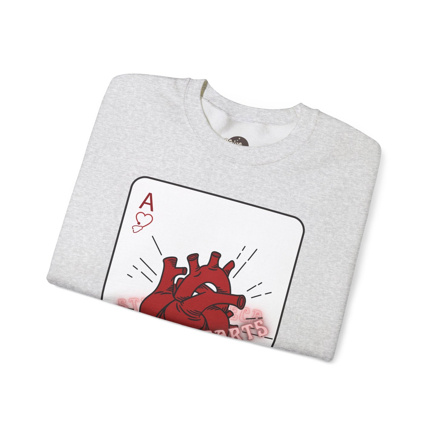 ACE OF HEARTS | Unisex Heavy Blend™ Crewneck Sweatshirt