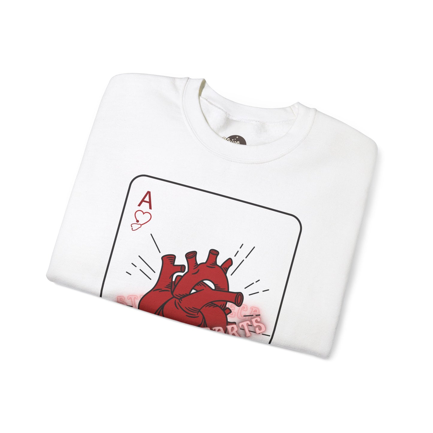 ACE OF HEARTS | Unisex Heavy Blend™ Crewneck Sweatshirt