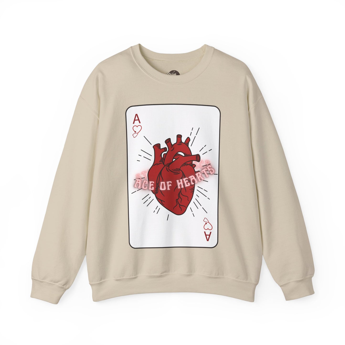 ACE OF HEARTS | Unisex Heavy Blend™ Crewneck Sweatshirt