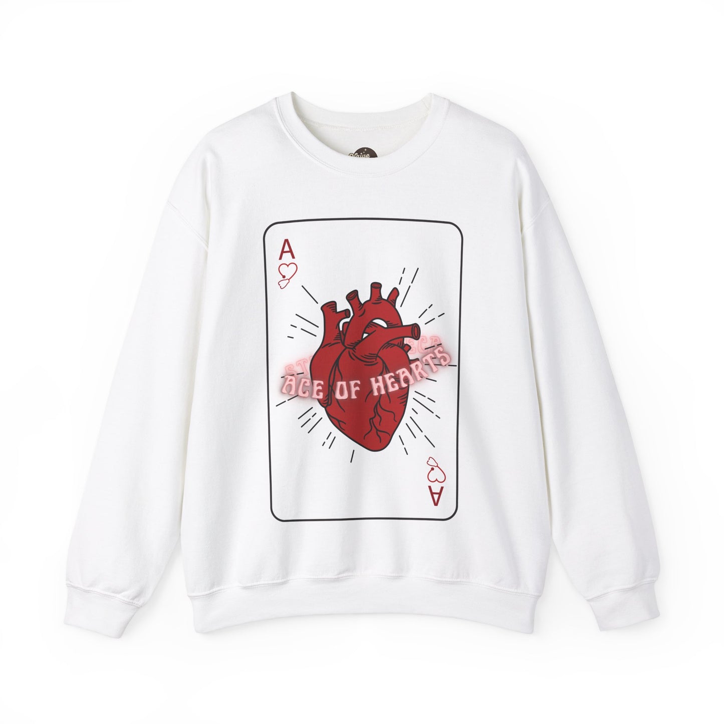 ACE OF HEARTS | Unisex Heavy Blend™ Crewneck Sweatshirt