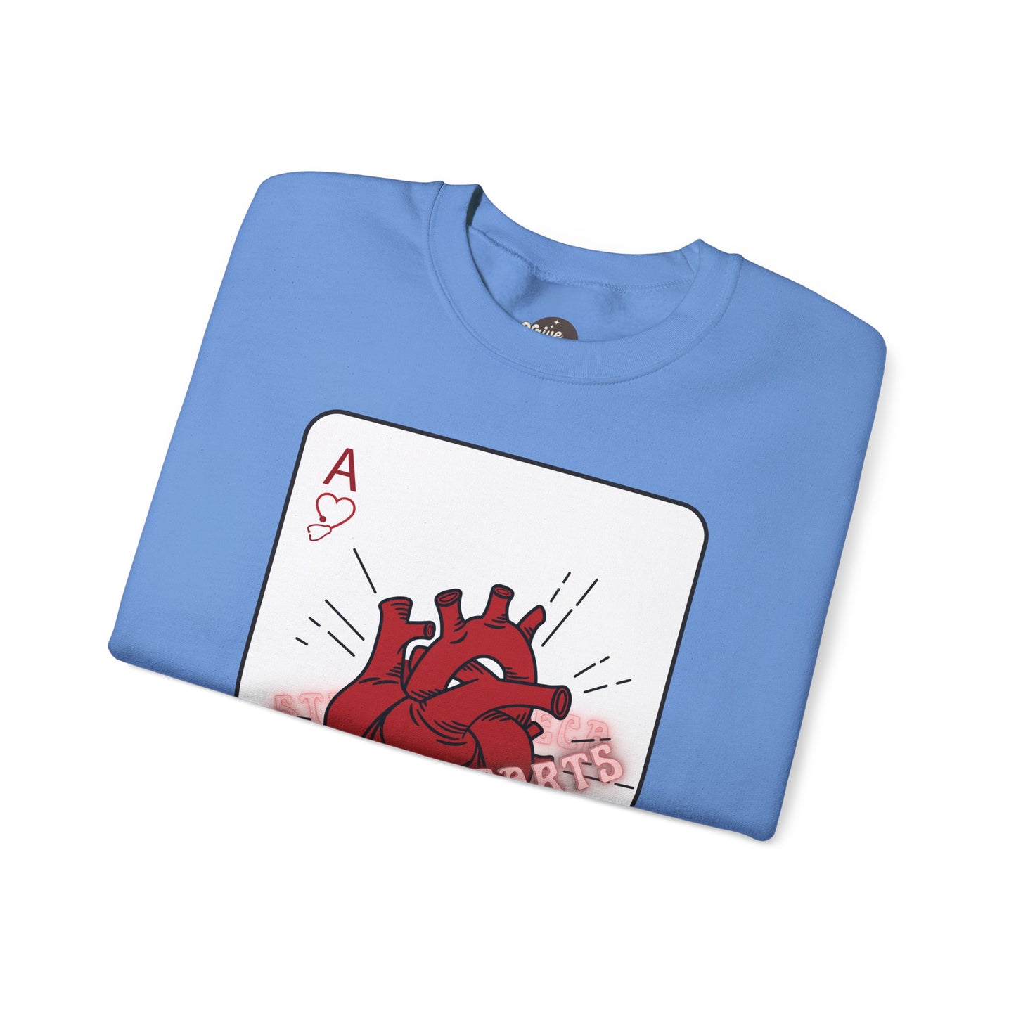 ACE OF HEARTS | Unisex Heavy Blend™ Crewneck Sweatshirt