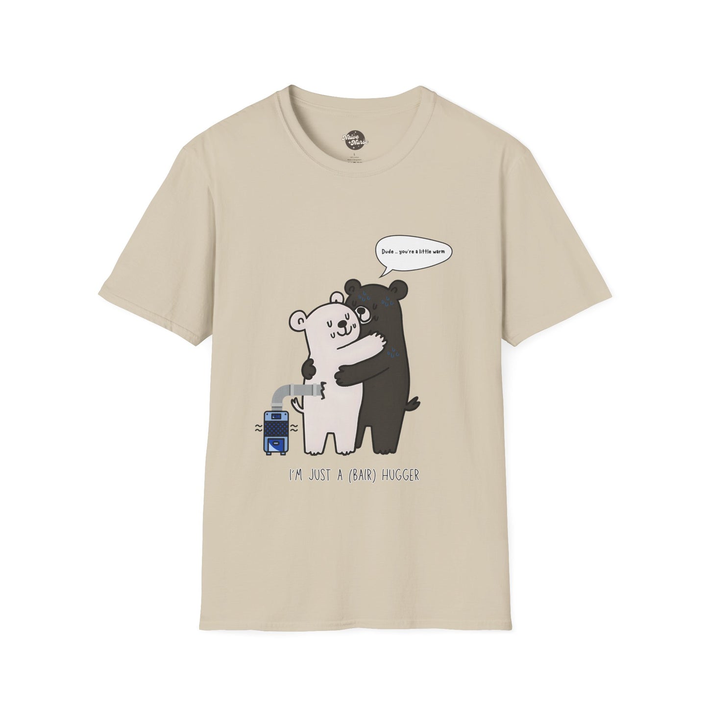 BAIR HUGGER | Unisex Softstyle T-Shirt