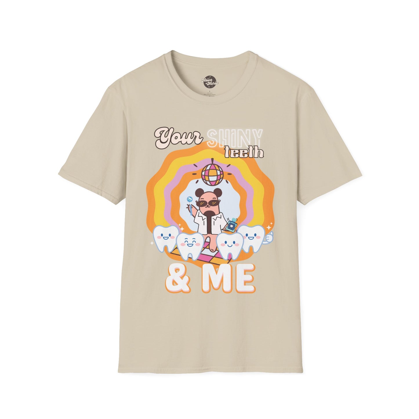 SHINY TEETH & ME | Unisex Softstyle T-Shirt