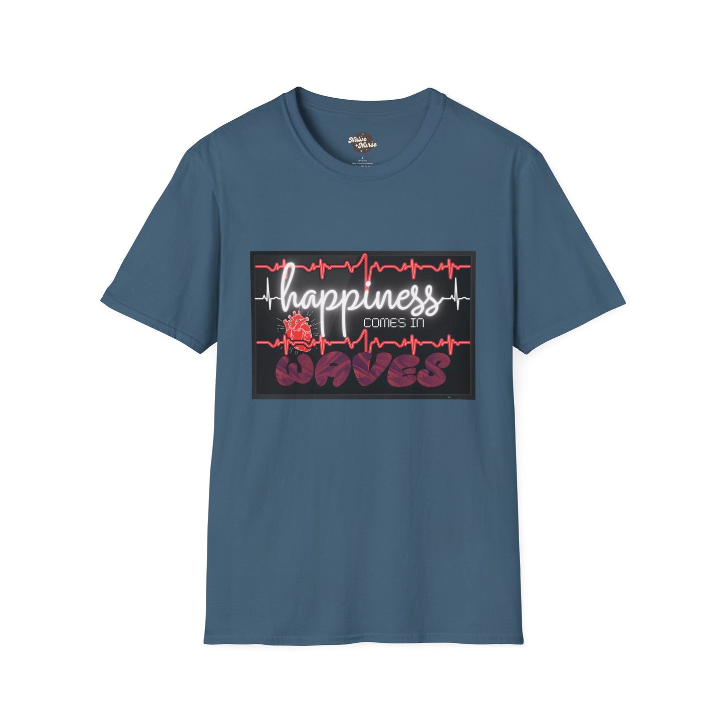 HAPPINESS IN WAVES | Unisex Softstyle T-Shirt