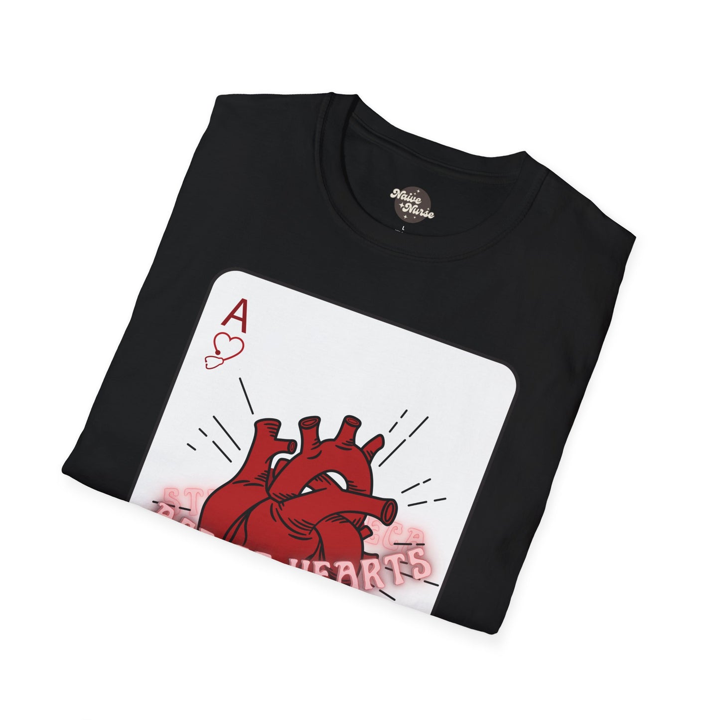 ACE OF HEARTS | Unisex Softstyle T-Shirt