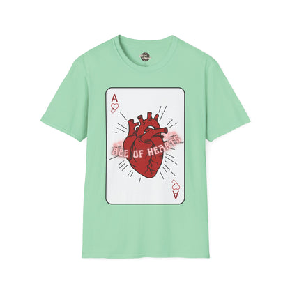 ACE OF HEARTS | Unisex Softstyle T-Shirt