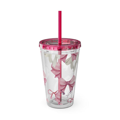 ESSENTIAL BOW | Tumbler with Straw