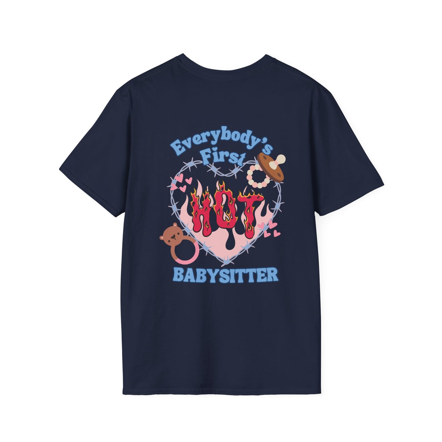 FIRST BABYSITTER | Unisex Softstyle T-Shirt