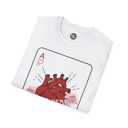 ACE OF HEARTS | Unisex Softstyle T-Shirt