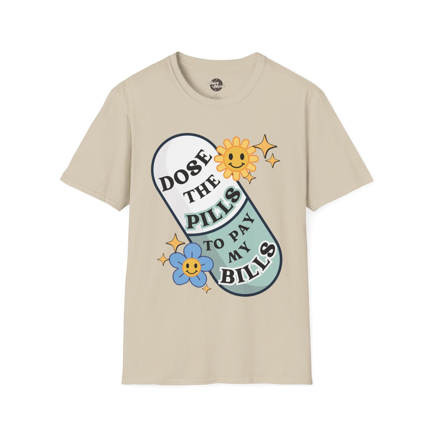 DOSE THE PILLS | Unisex Softstyle T-Shirt