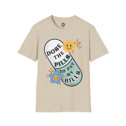 DOSE THE PILLS | Unisex Softstyle T-Shirt