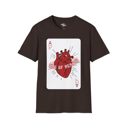 ACE OF HEARTS | Unisex Softstyle T-Shirt