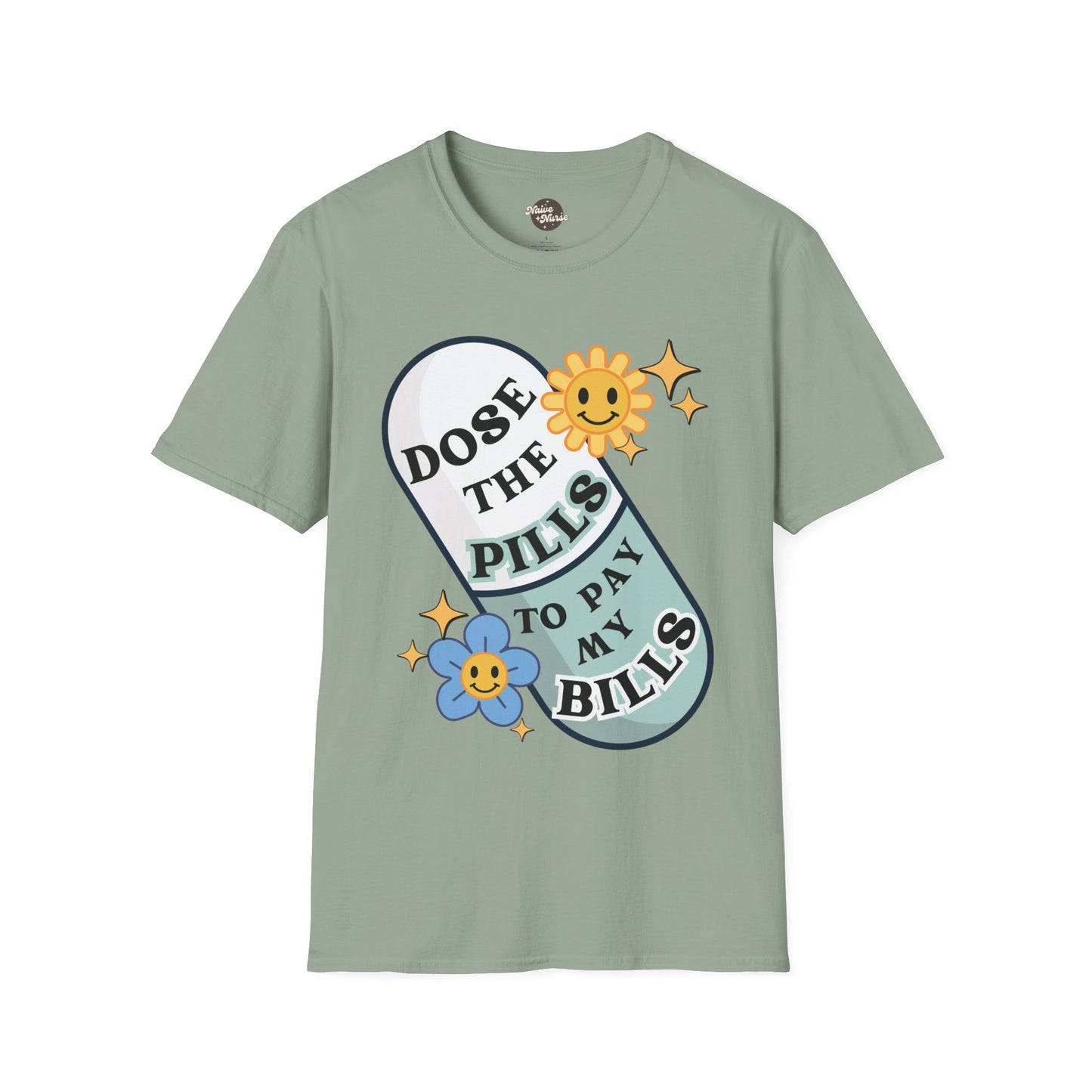 DOSE THE PILLS | Unisex Softstyle T-Shirt