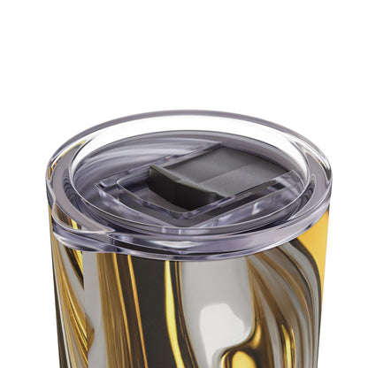 URINE SAMPLE EXCESS | Skinny Matte Tumbler, 20oz