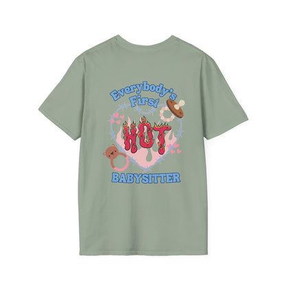 FIRST BABYSITTER | Unisex Softstyle T-Shirt