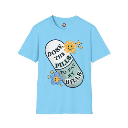 DOSE THE PILLS | Unisex Softstyle T-Shirt