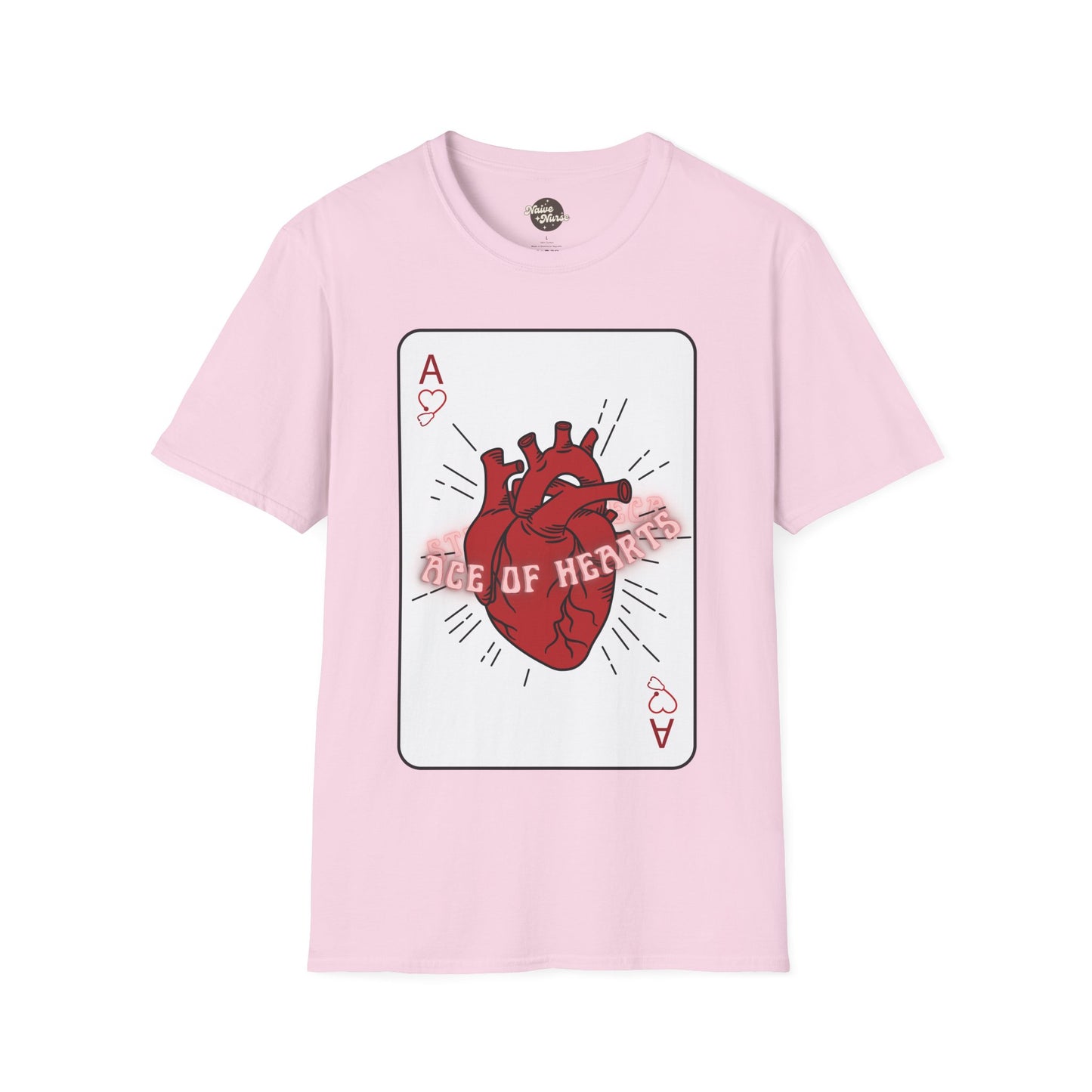 ACE OF HEARTS | Unisex Softstyle T-Shirt