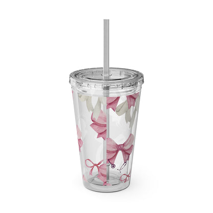 ESSENTIAL BOW | Tumbler with Straw