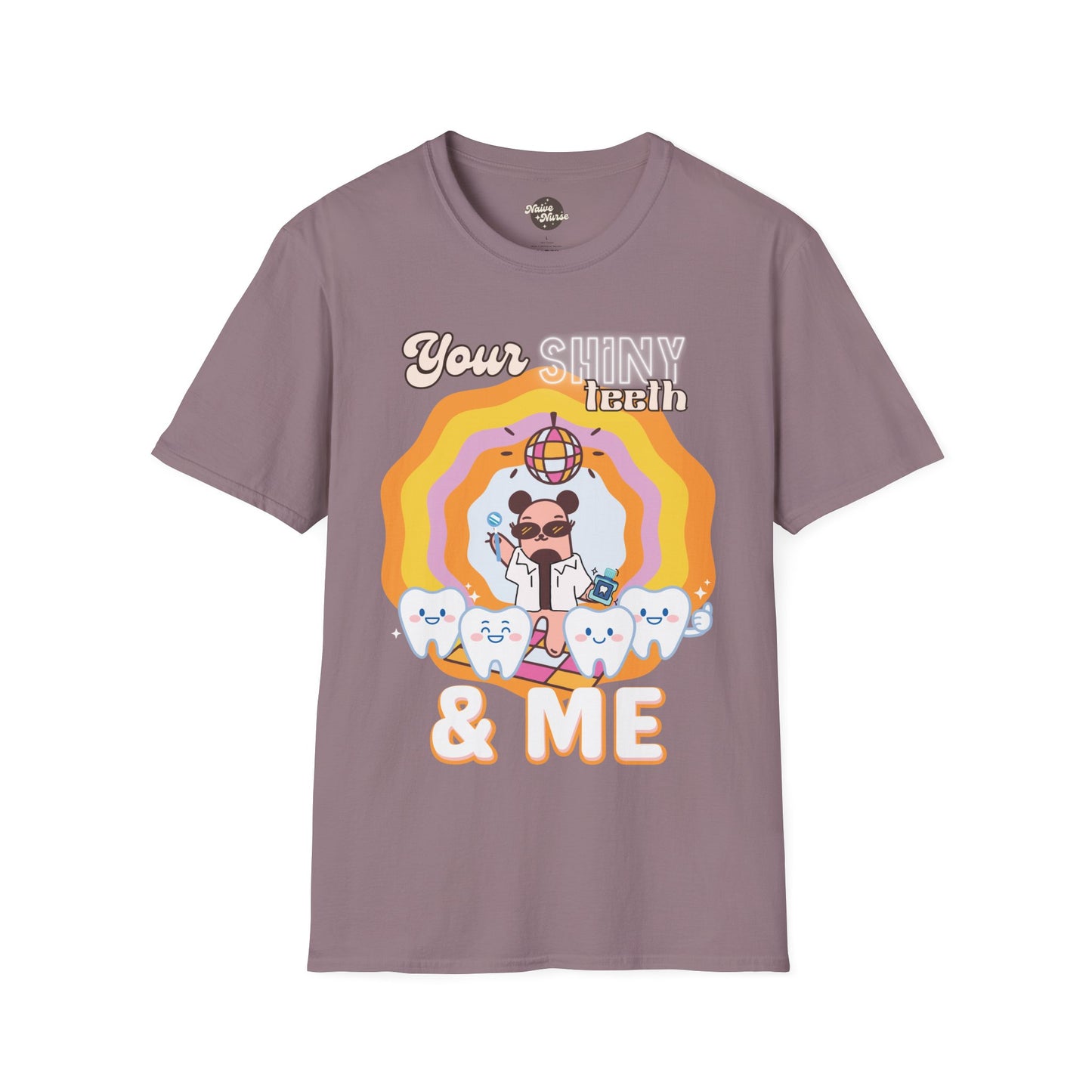 SHINY TEETH & ME | Unisex Softstyle T-Shirt