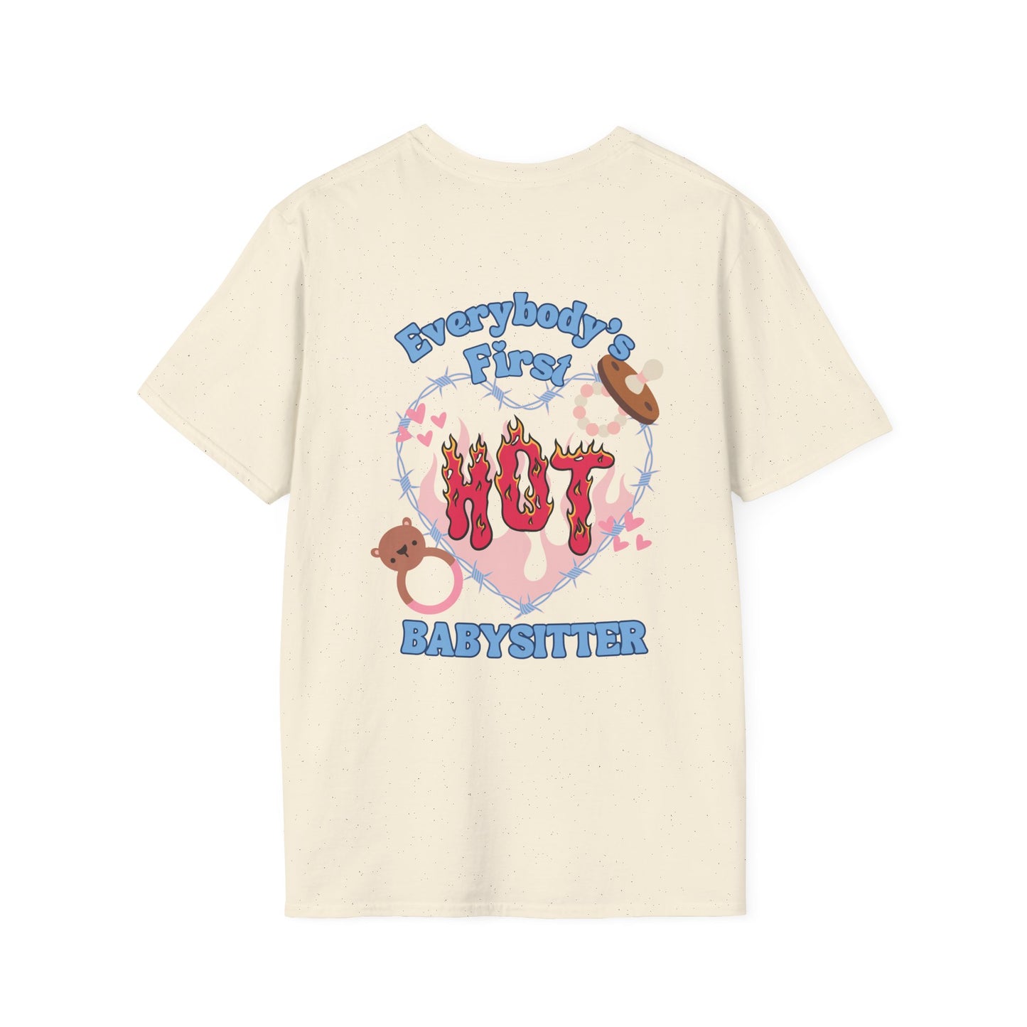 FIRST BABYSITTER | Unisex Softstyle T-Shirt