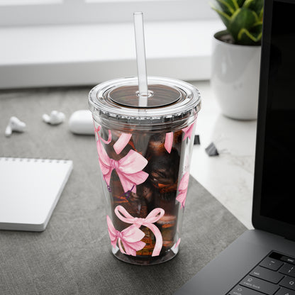 ESSENTIAL BOW | Tumbler with Straw