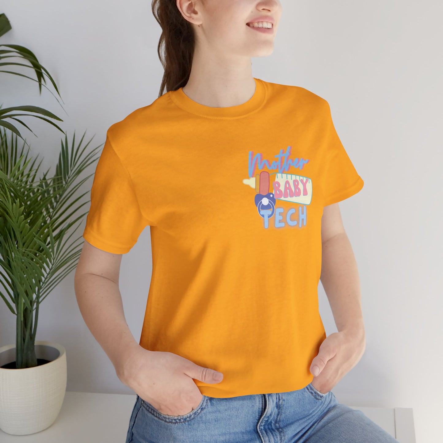 MOTHER-BABY TECH | Unisex Jersey Short Sleeve Tee