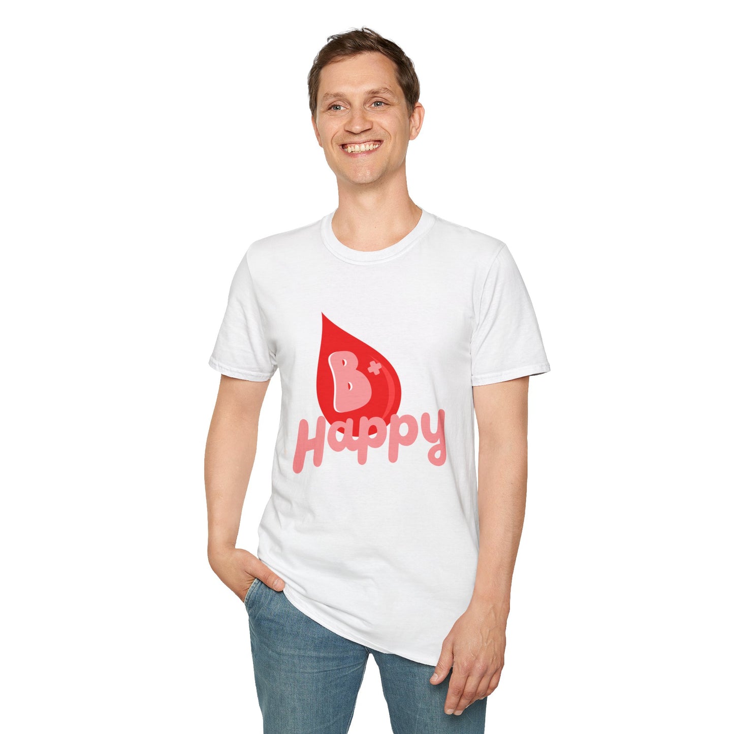 B HAPPY | Unisex Softstyle T-Shirt